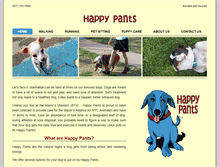 Tablet Screenshot of happypantsnyc.com